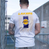 New Era NBA LA Lakers Repeat Logo T-Shirt ''White''