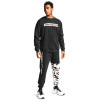 UA Rival Fleece Camo Wordmark Crew ''Black''