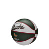 Wilson NBA Milwaukee Bucks Team Retro Mini Basketball ''Green/White'' (3)